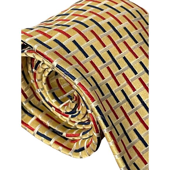 JOS A BANK 100% Silk Neck Tie Made In Italy - Picture 1 of 4